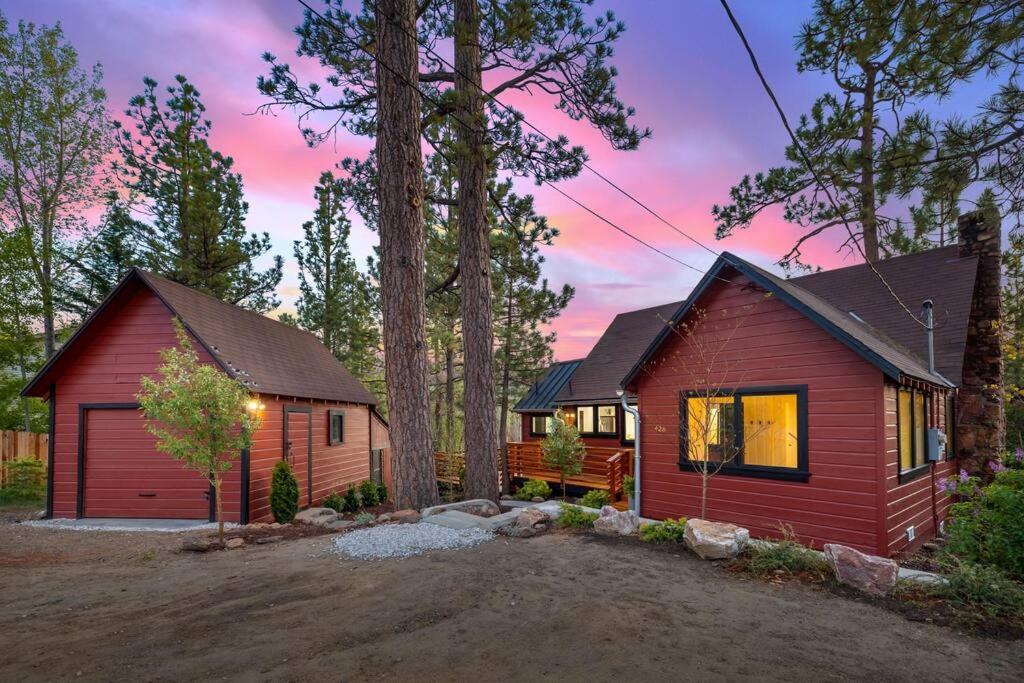 Sled-Ski Lakeside Village Cabin - Spa - Bbq - Firepit - Loft - Games 大熊湖 外观 照片